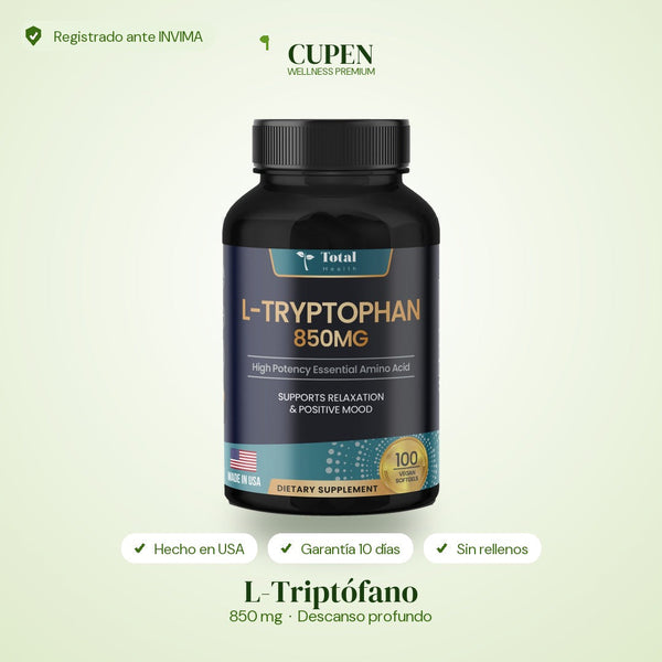L-Triptófano 850 mg