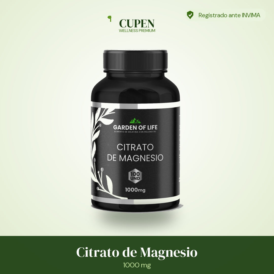 Citrato de Magnesio Garden of Life