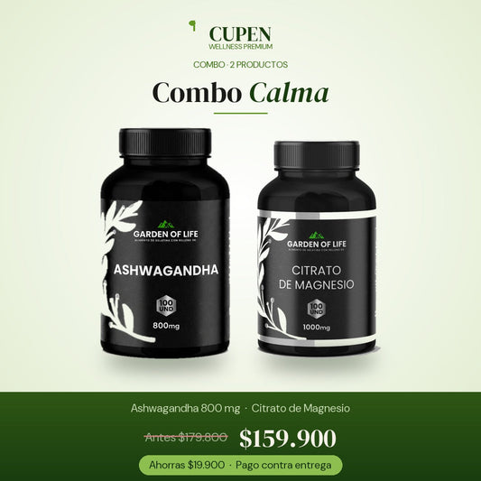 Combo Calma - Ashwagandha y Citrato de Magnesio CUPEN
